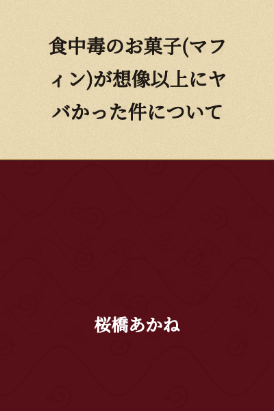 "About the Shockingly Dangerous Food Poisoning Incident with Sweets (Muffins)"