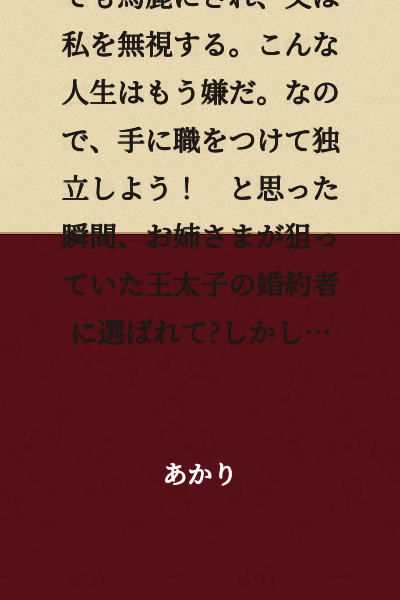 I was bullied by my half-sister for being ugly, my late mother was even mocked, and my father ignores me. I hate this kind of life. So I decided to get a trade skill and become independent! But the moment I thought that, I was chosen as the fiancée of the crown prince that my sister was after? However...