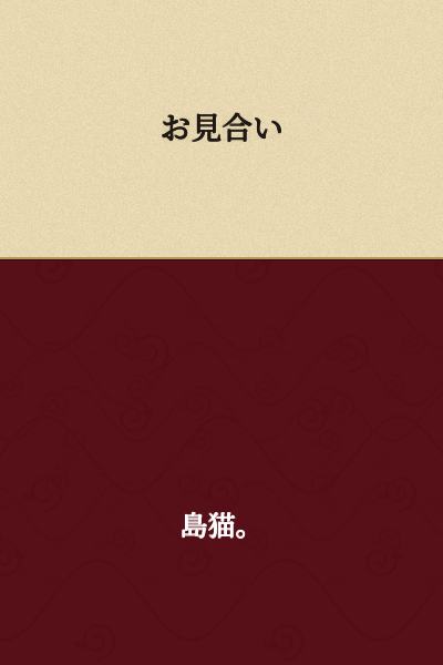 Omiai (Formal Meeting for Marriage Arrangement)

or

Formal Marriage Interview